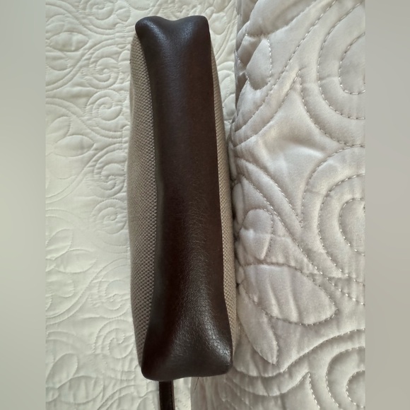 Vtg Evan Picone Brown Tan Crossbody Bag - Picture 8 of 14